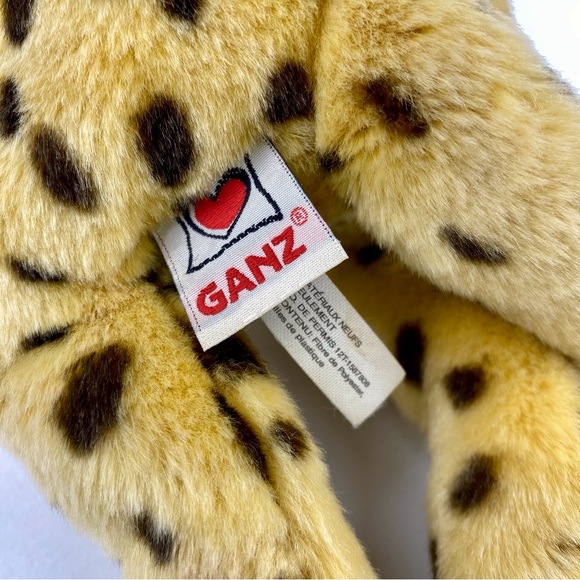 Ganz Cheetah 18" Plush H11951 Stuffed Animal Gold Black Spots Toy Wildcat VTG - Picture 6 of 8
